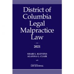 District of Columbia Legal Malpractice Law