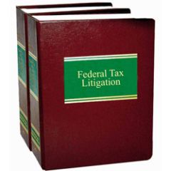 Federal Tax Litigation 