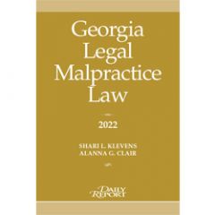 Georgia Legal Malpractice Law