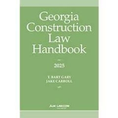 Georgia Construction Law Handbook