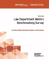 Law Department Metrics Benchmarking Survey