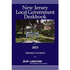 New Jersey Local Government Deskbook