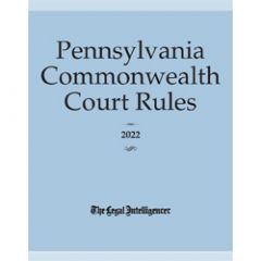 Pennsylvania Commonwealth Court Rules