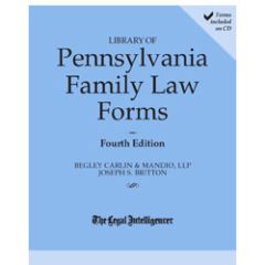 Pennsylvania Family Law Forms