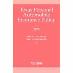 Texas Personal Automobile Insurance Policy