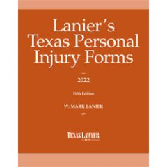 Lanier's Texas Personal Injury Forms