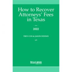How to Recover Attorneys' Fees in Texas