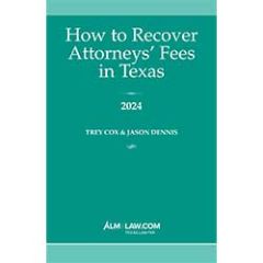 How to Recover Attorneys' Fees in Texas