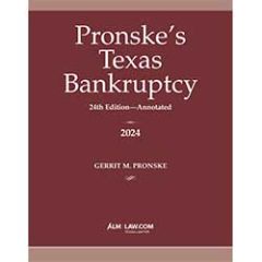 Pronske's Texas Bankruptcy