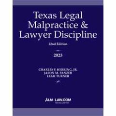 Texas Legal Malpractice & Lawyer Discipline