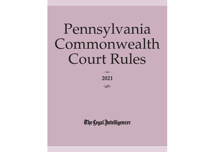 Pennsylvania Commonwealth Court Rules