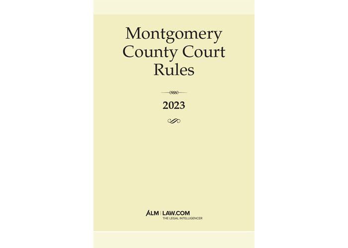 Montgomery County Court Rules