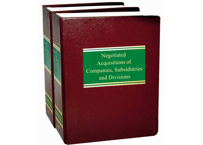 Negotiated Acquisitions of Companies, Subsidiaries and Divisions